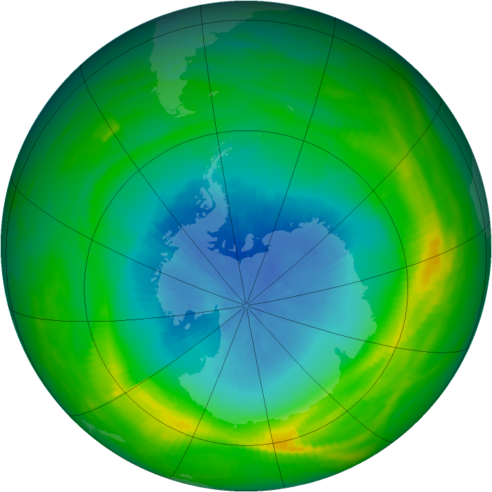 Ozone Map 1981-10-31